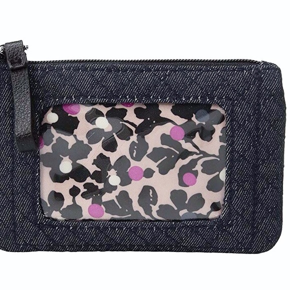 Vera Bradley Handbags - Vera Bradley Denim Darling Functional ID/Card Case